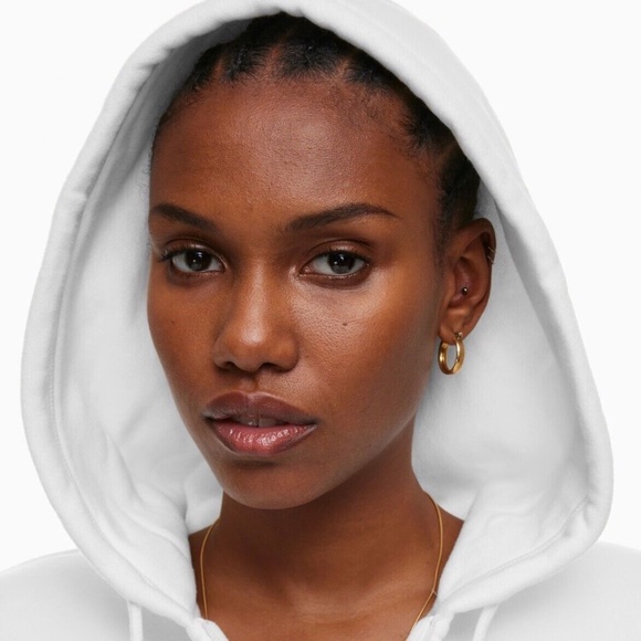 ARITZIA TNA Sweatfleece Cozy Fleece Boyfriend Midweight Hoodie SWEATSHIRT New XS - Picture 4 of 14